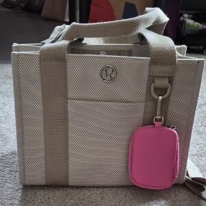 lululemon athletica canvas mini tote
